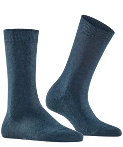 FALKE Family damessokken, blauw (navyblue)