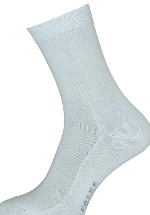 FALKE Family damessokken, katoen, lichtblauw (light blue)