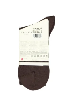 FALKE Family damessokken, katoen, donkerbruin (dark brown)