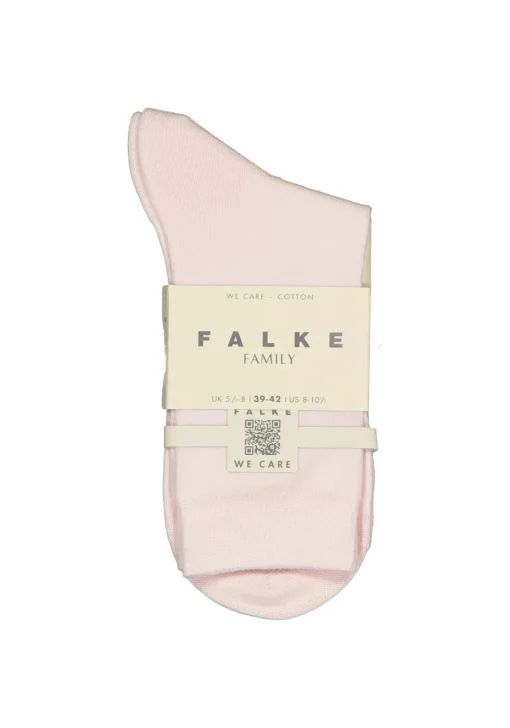 FALKE Family damessokken, katoen, roze (light pink)