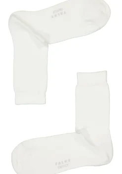 FALKE Family damessokken, katoen, wit (white)