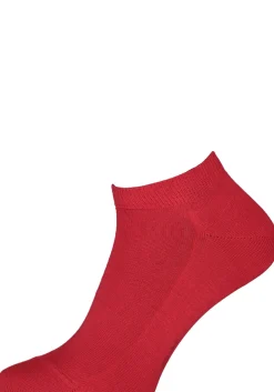 FALKE Family heren enkelsokken, rood (scarlet)