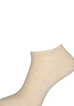 FALKE Family heren enkelsokken, beige (sand melange)