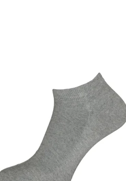 FALKE Family heren enkelsokken, lichtgrijs (light grey melange)