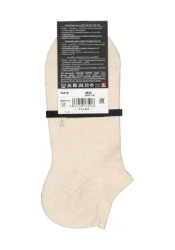 FALKE Family heren enkelsokken, beige (sand melange)