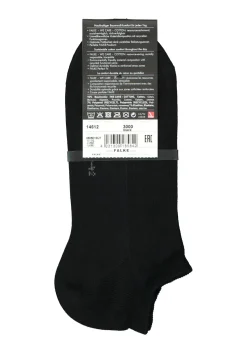 FALKE Family heren enkelsokken, zwart (black)