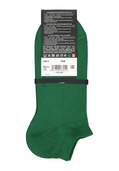 FALKE Family heren enkelsokken, groen (golf)