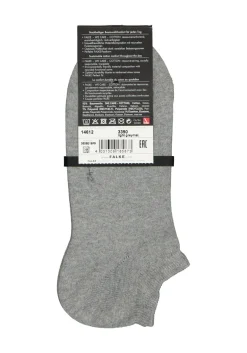 FALKE Family heren enkelsokken, lichtgrijs (light grey melange)
