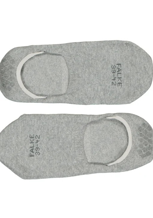 FALKE Family heren invisible sokken, lichtgrijs (light grey melange)
