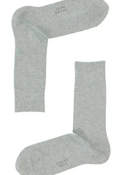 FALKE Family herensokken, lichtgrijs (light grey melange)