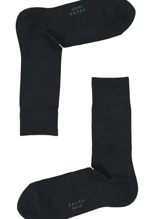 FALKE Family herensokken, marine blauw (dark navy)