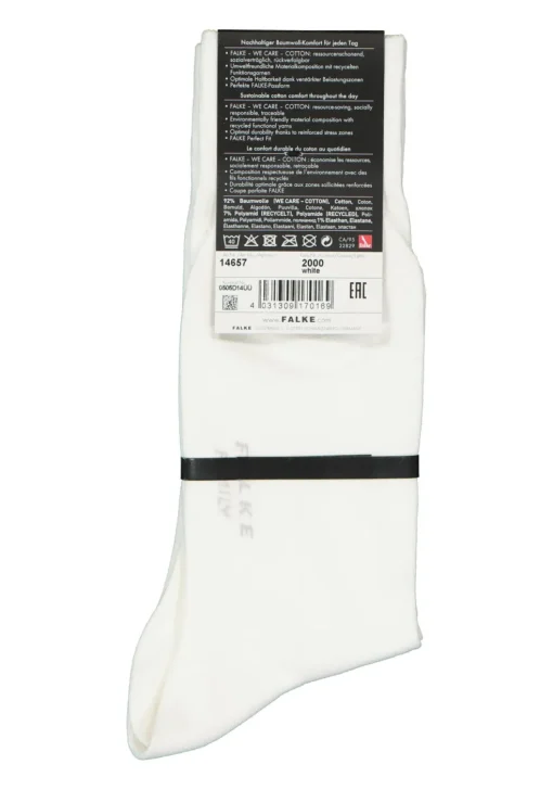 FALKE Family herensokken, wit (white)