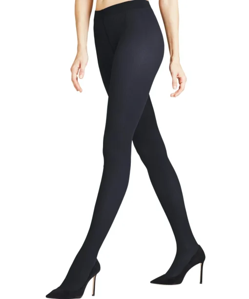 FALKE Fine Rib 50 DEN dames panty, black
