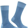 FALKE Fine Shadow herensokken, blauw (cornflower blue)