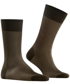 FALKE Fine Shadow herensokken, bruin (brown)