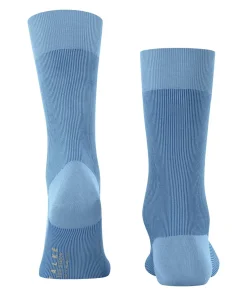 FALKE Fine Shadow herensokken, blauw (cornflower blue)