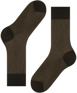 FALKE Fine Shadow herensokken, bruin (brown)