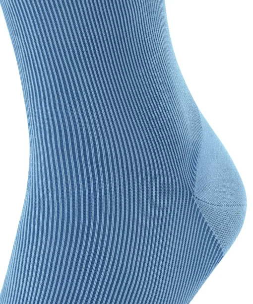 FALKE Fine Shadow herensokken, blauw (cornflower blue)