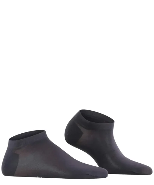 FALKE Fine Softness 50 DEN dames sneakersokken, donkerblauw (dark navy)