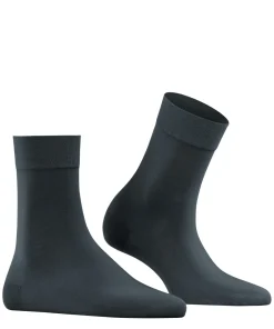 FALKE Fine Softness 50 DEN damessokken, antraciet grijs (graphite)
