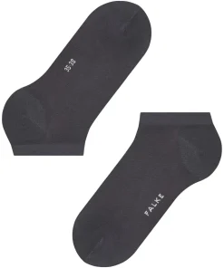 FALKE Fine Softness 50 DEN dames sneakersokken, donkerblauw (dark navy)