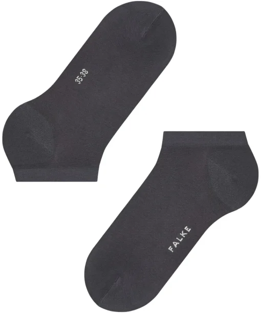 FALKE Fine Softness 50 DEN dames sneakersokken, donkerblauw (dark navy)