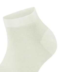 FALKE Fine Softness 50 DEN dames sneakersokken, wit (white)