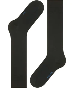 FALKE Fine Softness 50 DEN dames kniekousen, zwart (black)