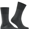 FALKE Firenze herensokken, antraciet (anthracite mel.)