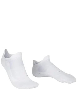 FALKE GO5 Invisible heren Golf kousenvoetjes, wit (white)