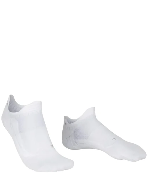 FALKE GO5 Invisible heren Golf kousenvoetjes, wit (white)