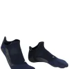 FALKE GO5 Invisible heren Golf kousenvoetjes, blauw (space blue)