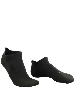 FALKE GO2 Invisible heren Golf kousenvoetjes, zwart (black)