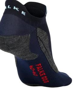 FALKE GO5 Invisible heren Golf kousenvoetjes, blauw (space blue)