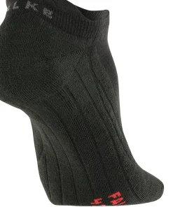 FALKE GO2 Invisible heren Golf kousenvoetjes, zwart (black)