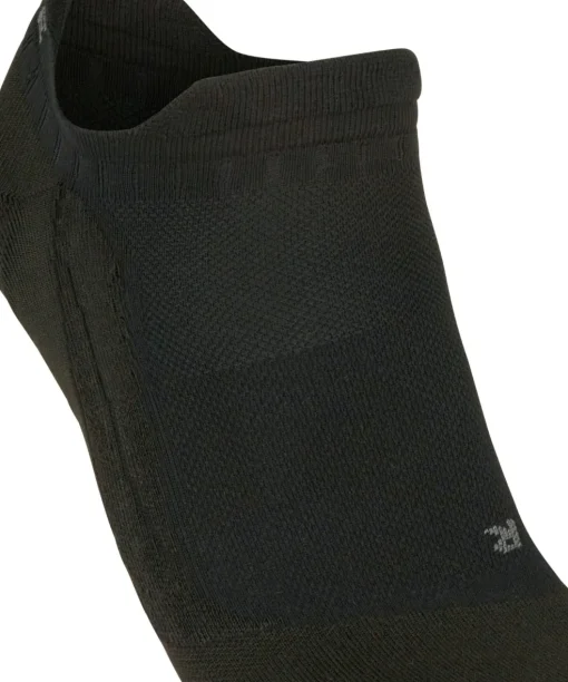 FALKE GO5 Invisible heren Golf kousenvoetjes, zwart (black)