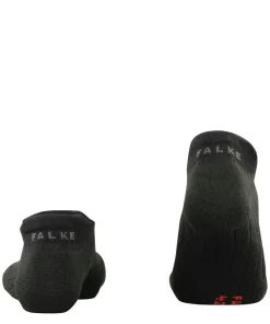 FALKE GO2 Invisible heren Golf kousenvoetjes, zwart (black)