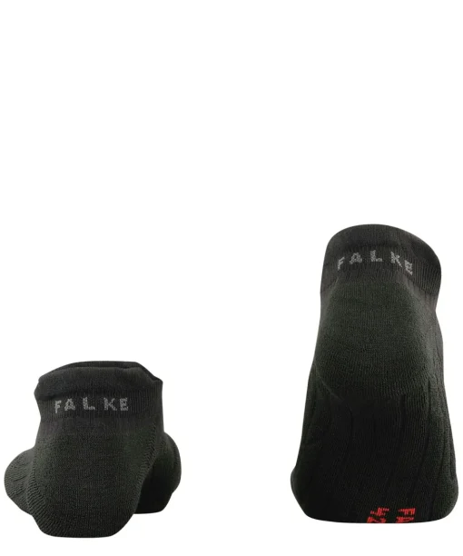 FALKE GO2 Invisible heren Golf kousenvoetjes, zwart (black)
