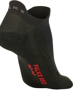 FALKE GO5 Invisible heren Golf kousenvoetjes, zwart (black)