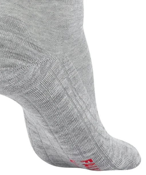 FALKE GO2 Short heren golf sokken kort, grijs (light grey)