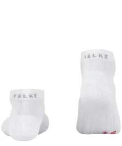 FALKE GO2 Short heren golf sokken kort, wit (white)