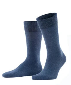 FALKE Happy Box 3-Pack herensokken, 3 tinten blauw