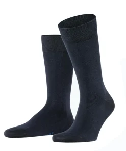 FALKE Happy Box 3-Pack herensokken, 3 tinten blauw