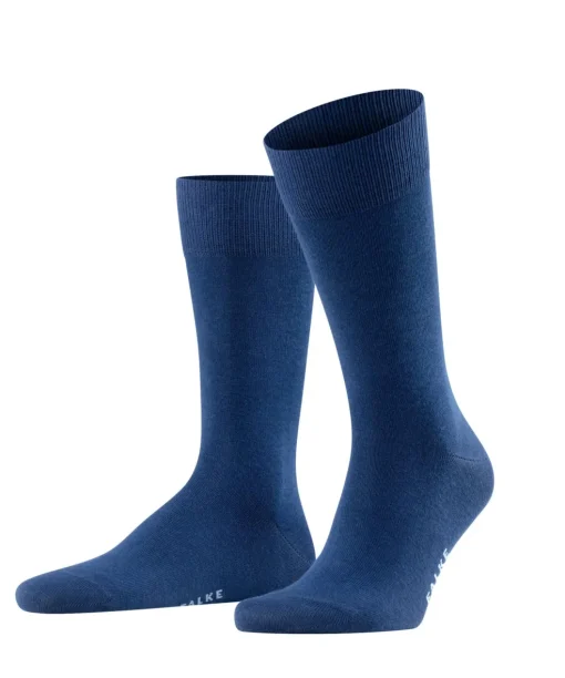 FALKE Happy Box 3-Pack herensokken, 3 tinten blauw