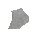 FALKE Happy dames enkelsokken (2-pack), katoen, Licht grijs (light grey melange)