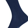 FALKE Happy damessokken (2-pack), katoen, kobalt blauw (royal blue)