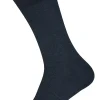 FALKE Happy herensokken (2-pack), marine blauw melange (navy melange)