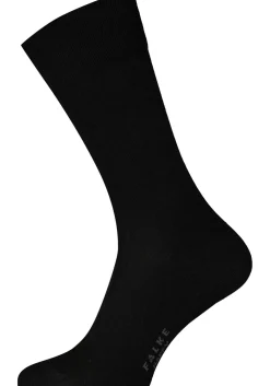 FALKE Happy herensokken (2-pack), zwart (black)