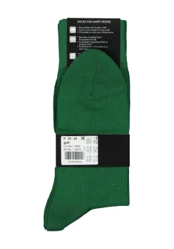 FALKE Happy herensokken (2-pack), groen (golf)