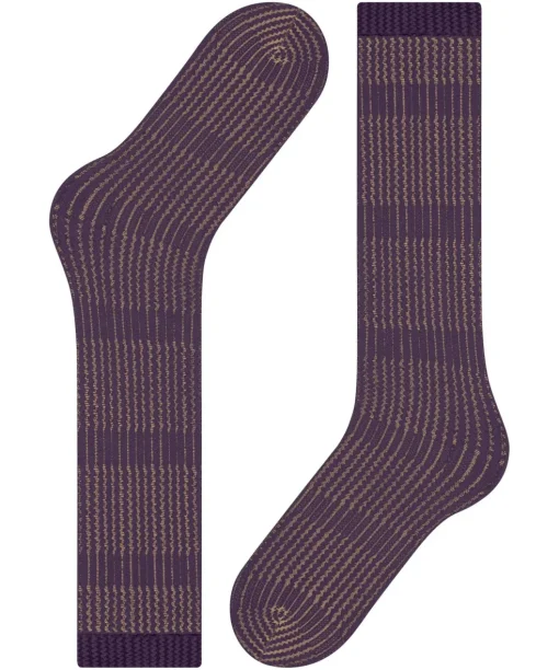 FALKE Harmonize 40 DEN dames kniekousen, paars (wine berry)